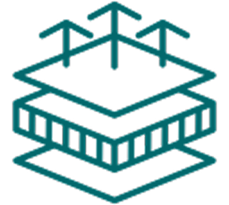 Icona pannelli isolanti per coibentazione termica