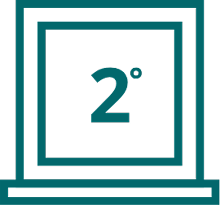 Icona sezione tecnica per costruzione nodo secondario infisso